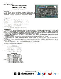 Datasheet 422CINA1496 manufacturer B&B Electronics