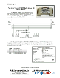 Datasheet 9PCDT производства B&B Electronics