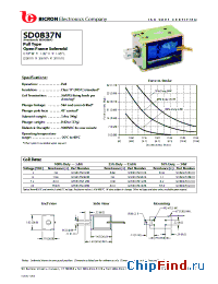 Datasheet SD0837N manufacturer Bicron