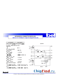 Datasheet 0826-1AX1-47 manufacturer BEL Fuse