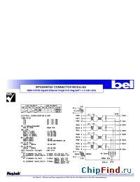 Datasheet 0826-1X2T-23 manufacturer BEL Fuse