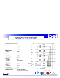 Datasheet 0853-2X4R-66 manufacturer BEL Fuse