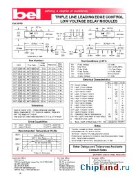 Datasheet S477-0010-A3 производства BEL Fuse
