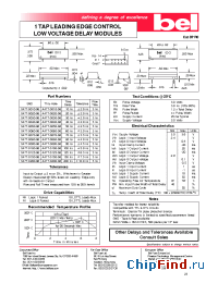 Datasheet S477-0020-06 производства BEL Fuse