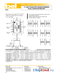 Datasheet S553-6500-07 производства BEL Fuse