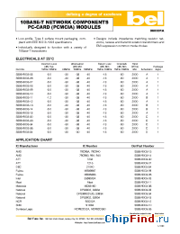 Datasheet S556-9003-07 производства BEL Fuse