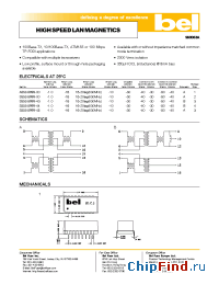 Datasheet S558-5999-43 производства BEL Fuse