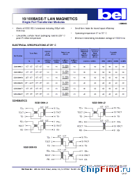 Datasheet S558-5999-K9 производства BEL Fuse