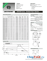 Datasheet SRR1003-3R0M manufacturer Bourns