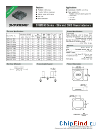 Datasheet SRR1240-3R3Y manufacturer Bourns