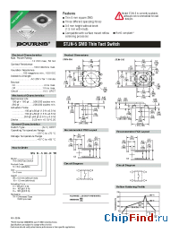 Datasheet STJN-508-NTR manufacturer Bourns