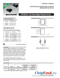 Datasheet TISP3072F3DR производства Bourns