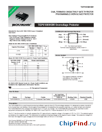 Datasheet TISP61089HDMR-S manufacturer Bourns
