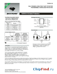 Datasheet TISP6151X manufacturer Bourns
