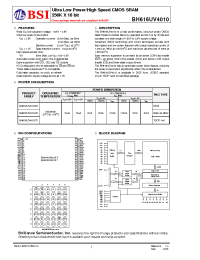 Datasheet BH616UV4010DI-55 производства BSI