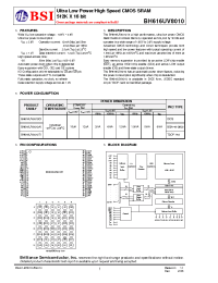 Datasheet BH616UV8010AI-55 производства BSI