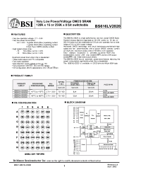 Datasheet BS616LV2020 производства BSI