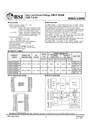 Datasheet BS62LV2000 производства BSI