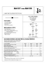 Datasheet BA157 производства Bytes