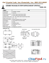 Datasheet SM6 производства CalCrystal