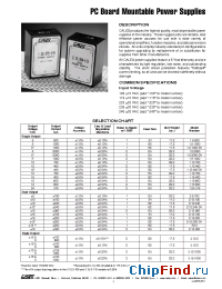 Datasheet 2.5.750-115 производства Calex