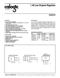 Datasheet CLM2810-33 производства Calogic