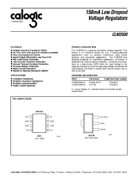 Datasheet CLM2930-33 производства Calogic