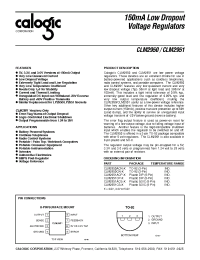 Datasheet CLM2950C производства Calogic