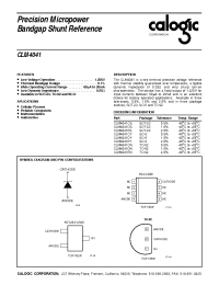 Datasheet CLM4041C производства Calogic