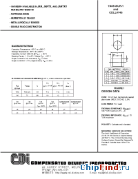 Datasheet 1N4148UR-1 производства CDI Diodes