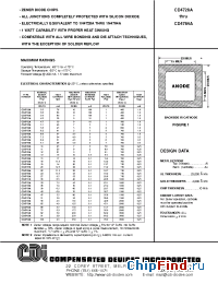 Datasheet CD4737A manufacturer CDI Diodes
