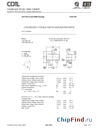 Datasheet CSA1162GR(G)-3F производства CDIL