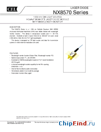Datasheet NX8570SC322-BA производства CEL