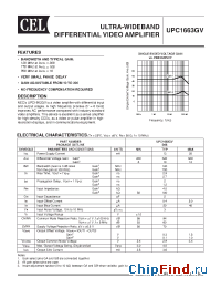 Datasheet UPC1663GV-E1-A производства CEL