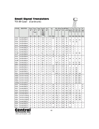 Datasheet BSX59 производства Central