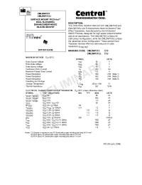 Datasheet CMLDM7003 manufacturer Central