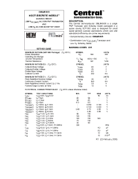 Datasheet CMLM0605 manufacturer Central