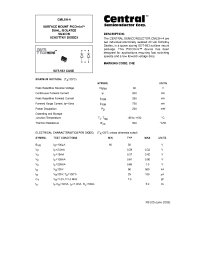 Datasheet CMLSH-4 manufacturer Central