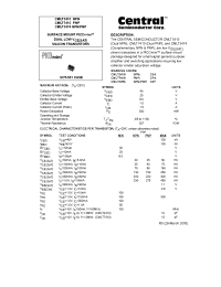 Datasheet CMLT3410 manufacturer Central