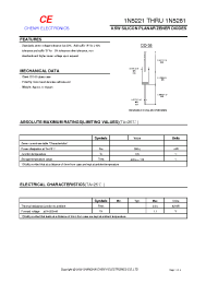 Datasheet 1N5254 производства Shanghai Lunsure