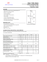 Datasheet 1N5819 manufacturer Shanghai Lunsure