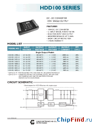 Datasheet HDD100-24S15-X производства Chinfa