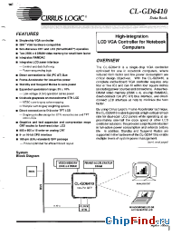 Datasheet CL-GD6410-32QCA производства Cirrus