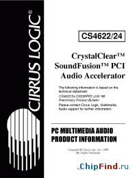 Datasheet CS4622 производства Cirrus