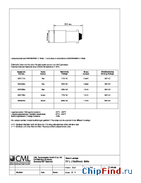 Datasheet 0912225X manufacturer CML