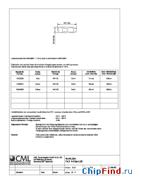 Datasheet 1502035X manufacturer CML