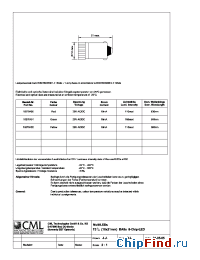 Datasheet 18270451 manufacturer CML