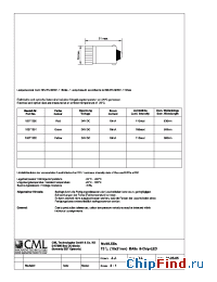 Datasheet 18271351 manufacturer CML