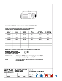 Datasheet 18331352 manufacturer CML