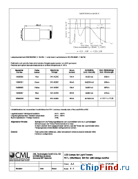 Datasheet 18580351 manufacturer CML